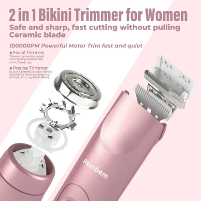 Orellan SmoothPro™ 2-in-1 Hair Remover