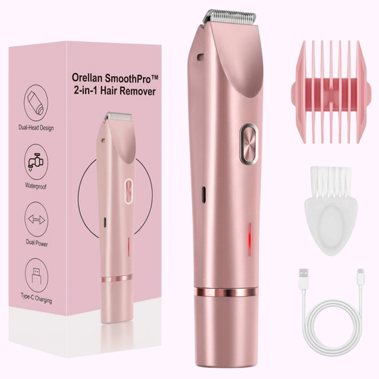 Orellan SmoothPro™ 2-in-1 Hair Remover